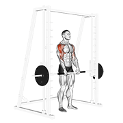 Rowing menton Smith machine