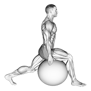 Étirement Psoas Ballon