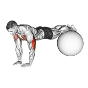 Pompe serrée sur ballon