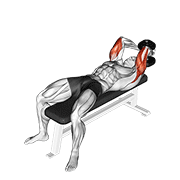Extension Triceps Couché Haltère