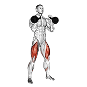 Front Squat kettlebell