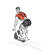 Rowing T-bar prise inversée