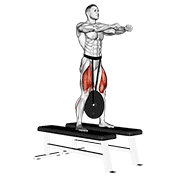 Squat lesté