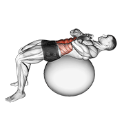 Crunch sur ballon