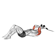 Extension triceps couché corde