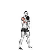 Développé Arnold kettlebell