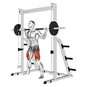 Squat sumo machine Smith