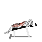 Relevé de Jambes Incliné