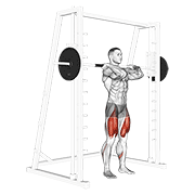 Squat avant Smith