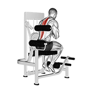 Extension lombaire machine