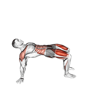 Planche inversée jambe levée