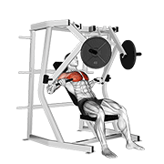 Développé décliné machine