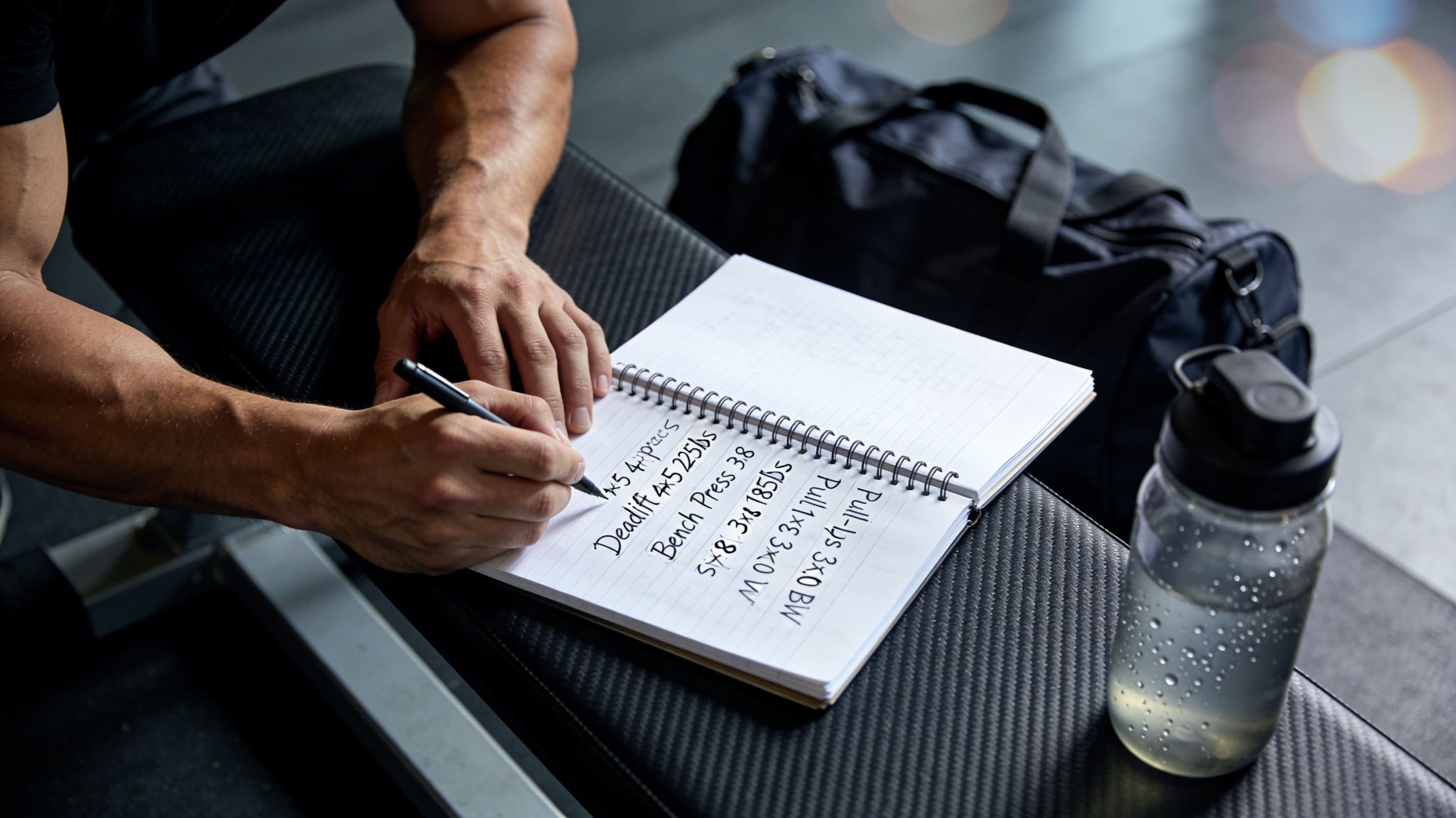 Volume d'entraînement hebdomadaire en musculation — guide des séries par semaine
