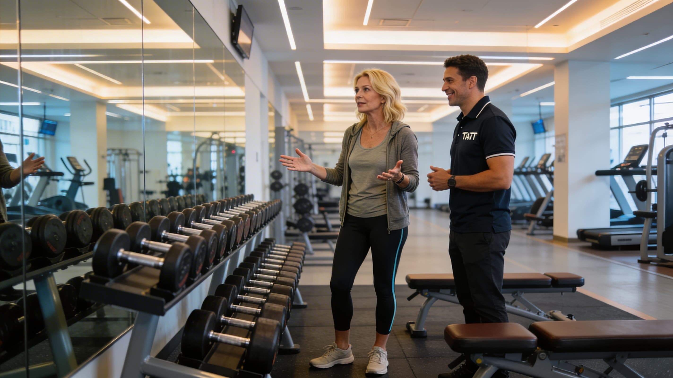 Programme musculation débutant salle de sport — exercices de base et structure