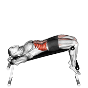 Sit-up incliné torsion
