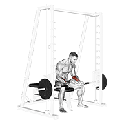 Curl poignet Smith machine