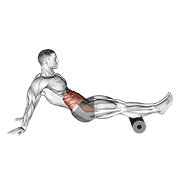 Reverse crunch rouleau