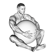 Gainage ballon