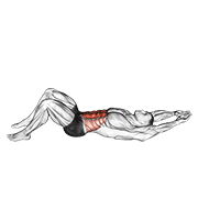 Crunch bras tendus